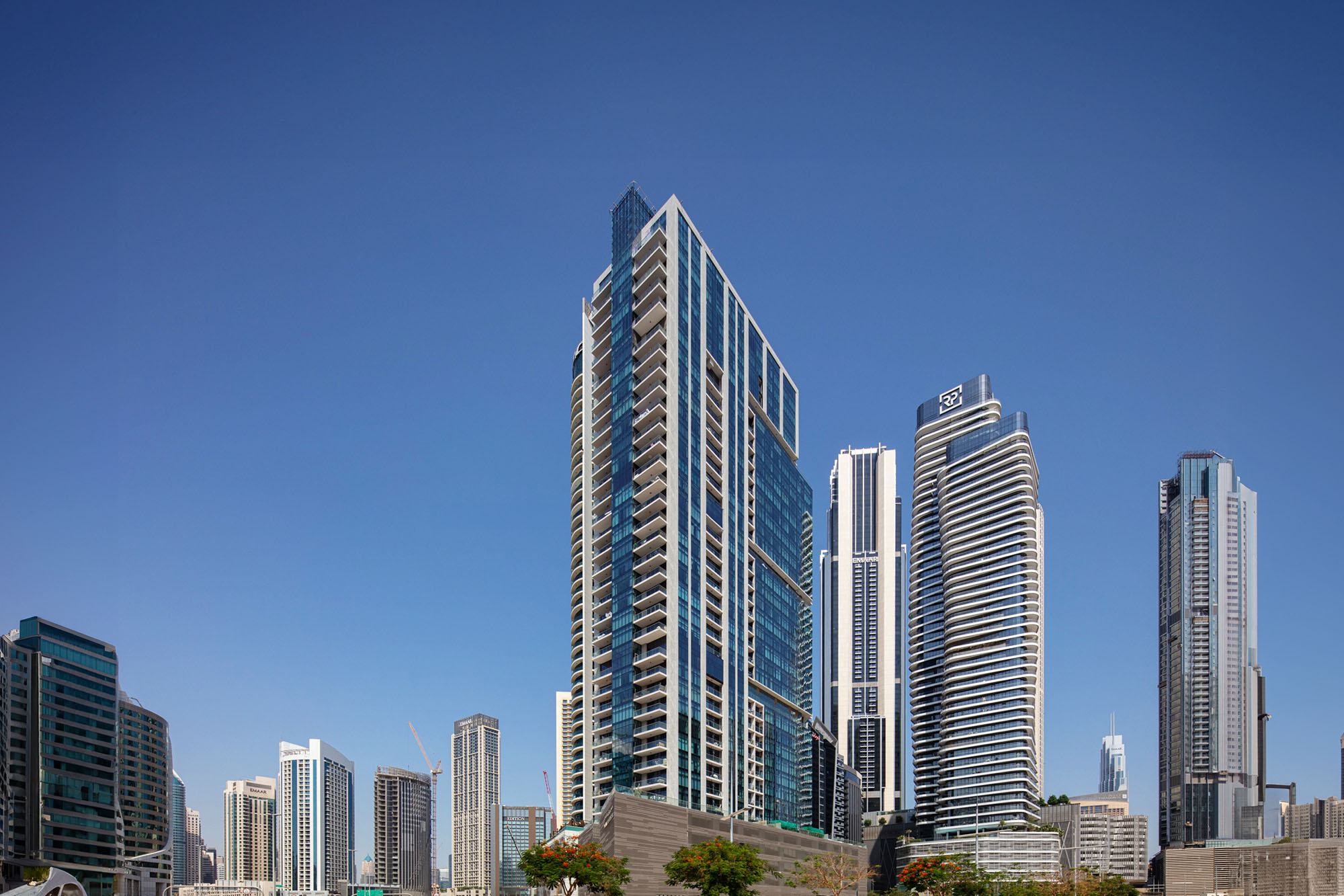 Mada Residences tower in Downtown Dubai